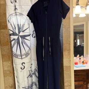 Figs Navy Jumpsuit